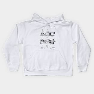 EDISON PATENT / Edison Patent Drawing 340708 Kids Hoodie